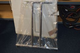 *Straight Foot Chrome Table Legs