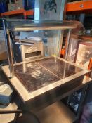 * drop in ceramic hot plate with heated gantry - 830w x 660d