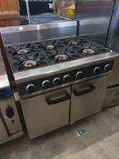 * Cobra 6 burner gas oven