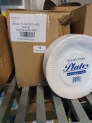 * 10 x 100 paper plates