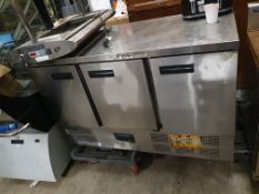 * Polar 3 door fridge - G622
