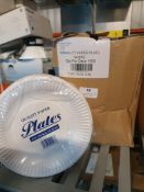 * 8 x 100 paper plates