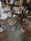 * 2 x S/S table bases