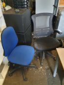 * 2 x office chairs