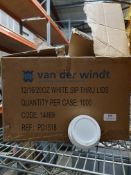 * box 1000 coffee cup lids