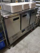 * Polar 3 door fridge - G622