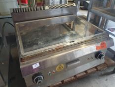 * Chrome topped griddle - cooking area 630w x 440d