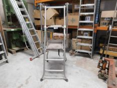 * Gril 150kg Maxi Decorators platform step ladder