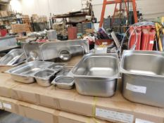 * Assorted S/S Bain Marie Pans