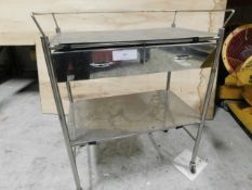 * 2 Drawer Medical Trolley