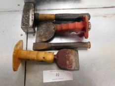 * Lump Hammer and Chisels