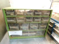 * Plastic 15 Drawer toolbox