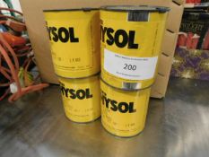 * 4x Dexter tooling epoxy