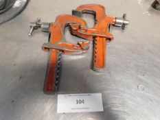 * 2x Carver G Clamps