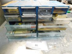 * Plastic 12 Drawer toolbox