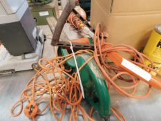 * Corded Strimmer and hedge cutter