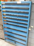 * Tool Chest with 11 Trays