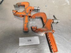 * 2x Carver G Clamps