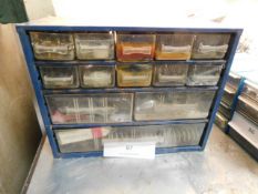* Plastic 13 Drawer toolbox