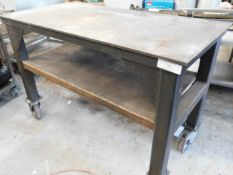* Weld table
