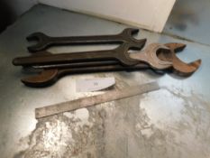 * 41,45,60mm open ended spanner