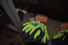 *Six Pairs of Thermal Work Gloves (various sizes)