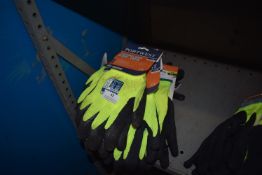*Six Pairs of Thermal Work Gloves (various sizes)