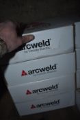 *Four Rolls of Arcweld by Lincoln Electric AS2 Mig Welding Wire
