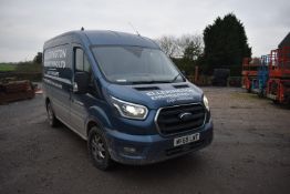 *Ford Transit Van, Reg: WF69 LWT, Mileage: 74939 MOT: 25th September 2023