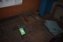 *Assorted Prefabricated Steel Brackets on and Under Bench