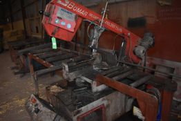 *Bomar Economic 410.260BGHV Engineers Bandsaw with Feed Table
