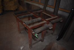 *Pair of Steel Feed Rollers