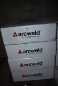 *Four Rolls of Arcweld by Lincoln Electric AS2 Mig Welding Wire