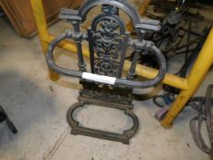 *Cast iron stand