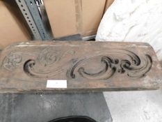 * Single Wood Plaster Mould