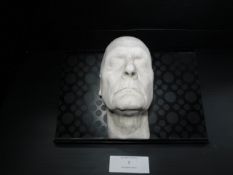 * Plaster Face Cast Marked 