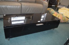 Black Glass Coffee Table