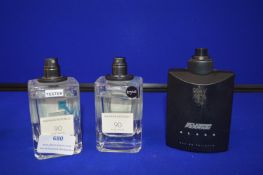 *Three Part Tester Bottles of Fragrances Including