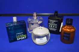 *Five Part Tester Bottles of Fragrances Including