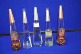 *Five Part Tester Bottles of Issey Miyake Fragranc