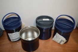 *Three Reduce To Go Vacuum Food Bowls