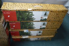 *Four 4ft Woodland Christmas Trees