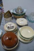 Quantity of Cooking Pots, Dishes, Bowls, Tureens,