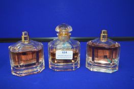 *Three Part Tester Bottles of Mon Guerlain Fragran