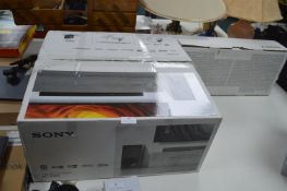 *Sony HDG700 Soundbar and Subwoofer