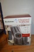 *Brookstone Heated Throw 50