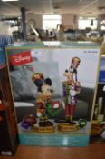 *Disney Goofy & Mickey Mouse Christmas Figurines