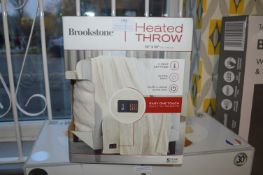 *Brookstone Heated Throw 50