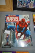 Marvel Spiderman Figurine and Magazine