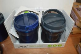 *Two Reduce To Go Vacuum Food Bowls